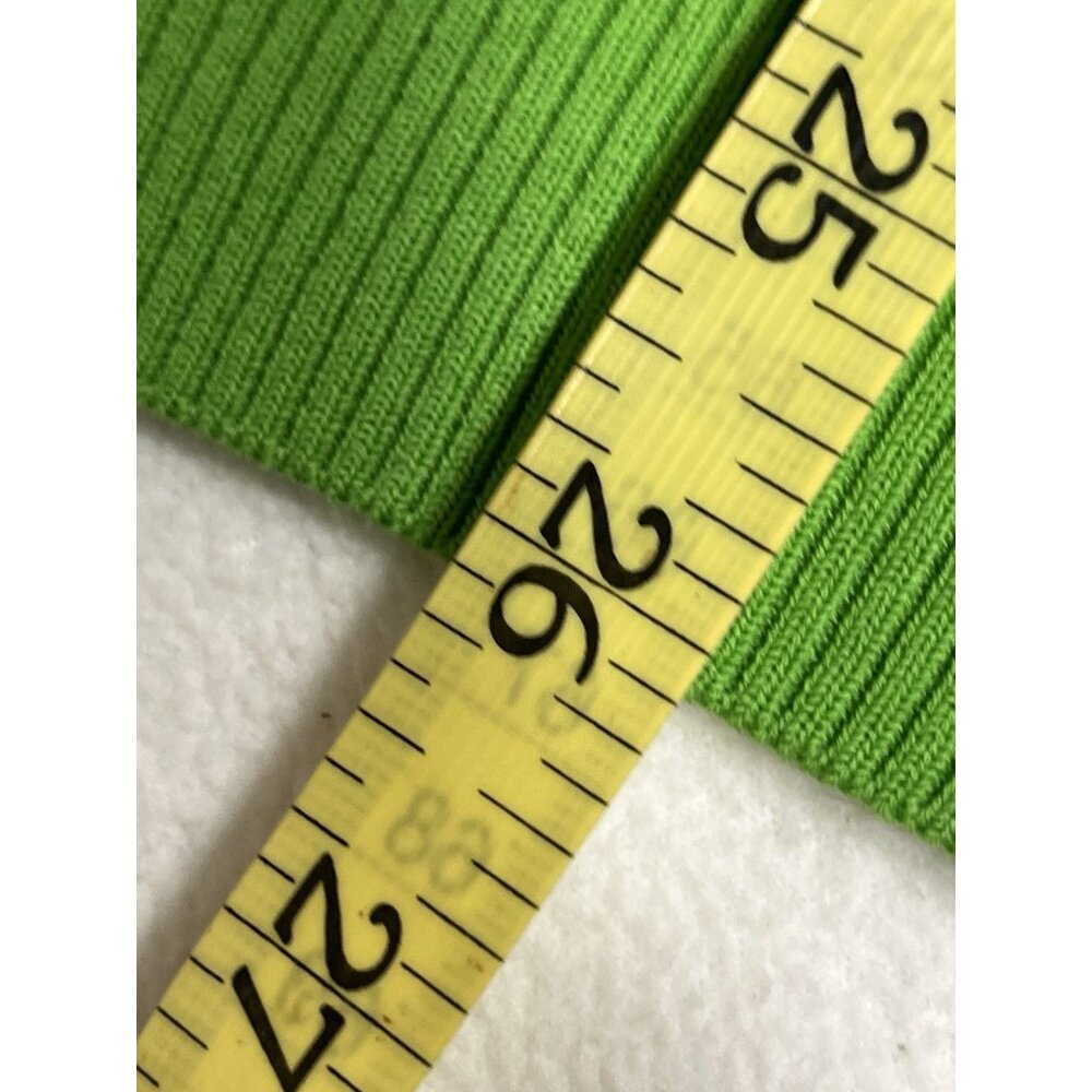 Men’s Size Medium PING Collection Golf Knit Shirt Neon Green Mr Ping Man Logo - Picture 14 of 15
